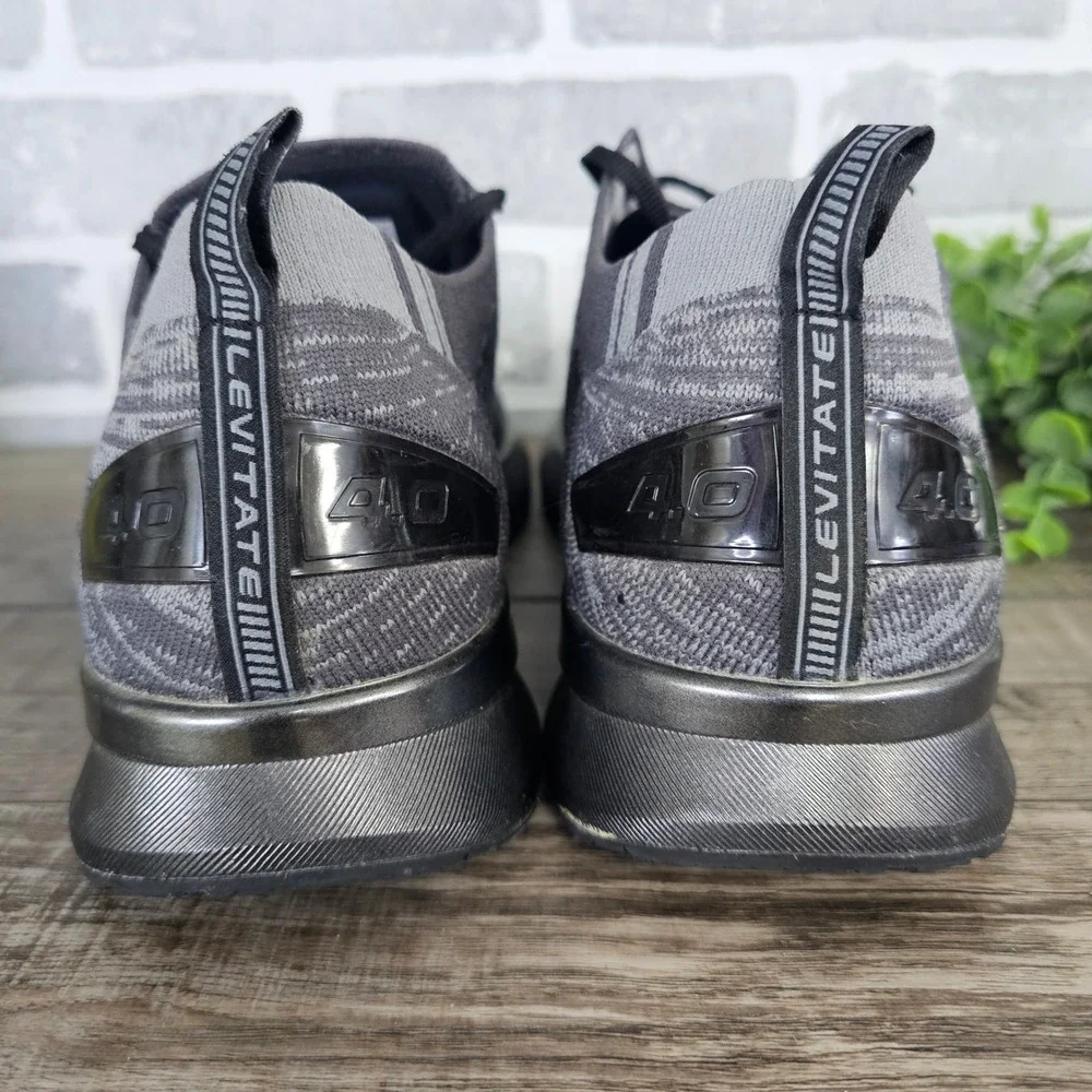 Brooks Levitate 4 Mens Running Shoes Grey Black DNA AMP 1103451D095 Size 12.5